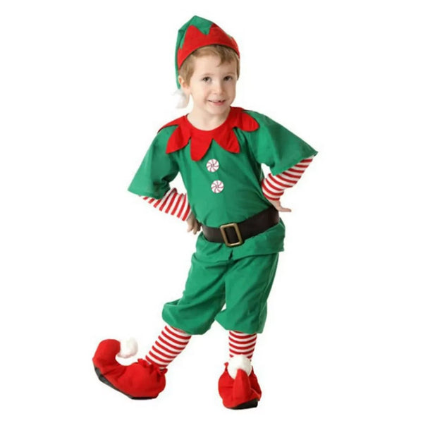 Cute Santa's Boys Girls women Fancy Dress Men Christmas Little Helper
