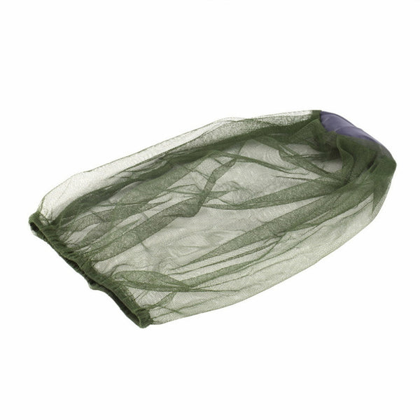 Mosquito Head Net – Fine Mesh Insect Protector Hat Net for Fishing, Hiking & Outdoors