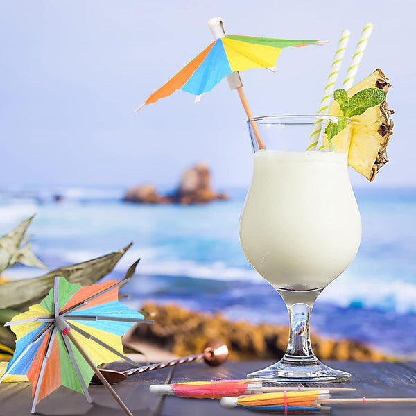 500PCS Cocktail Umbrella Picks Drink Decorations Paper Parasol Party Picks