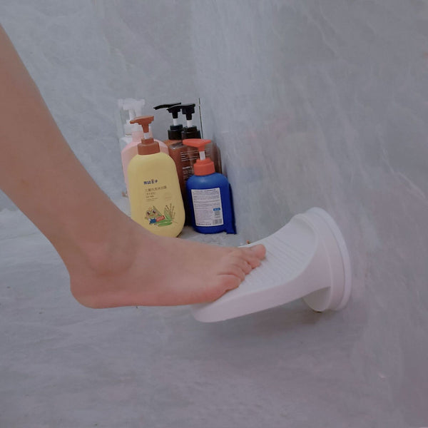 Suction Cup Shower Foot Rest Bathroom Non-slip Foot Step for Washing / Shaving