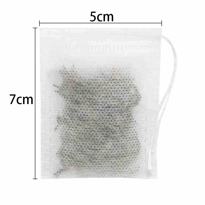 500Pcs Disposable Empty Tea Bags | Drawstring Tea Filter Bags