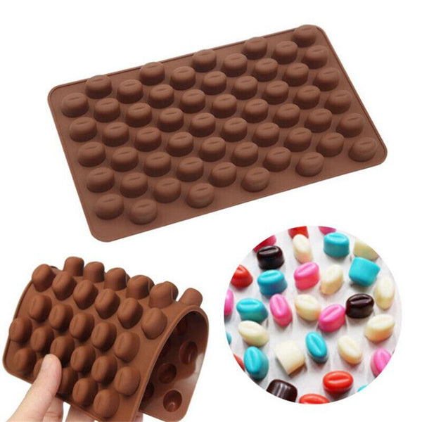 Silicone Chocolate Mould Cake Ice Tray Jelly Candy Cookie Baking Multi Moulds