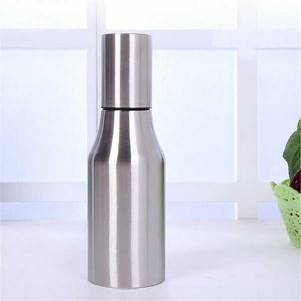 Kitchen Dispenser Bottle Stainless Steel Oil Vinegar 0.5/0.75/1L Leak-proof AUS