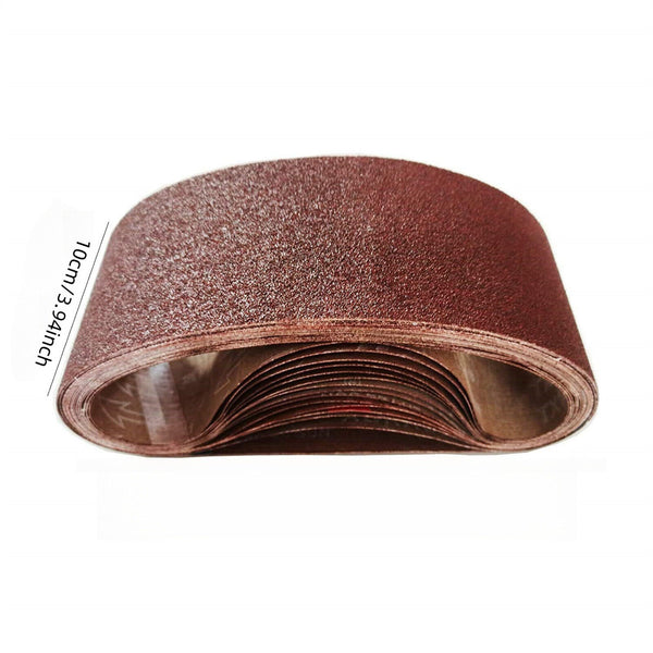 20PCS Abrasive Belts Set of 80/120/180 Grits Sander Belt for Polishing Derusting