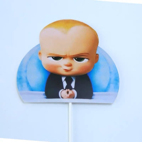 7PCS Boss Baby Cake Topper Party Supplies Kids Birthday Decoration