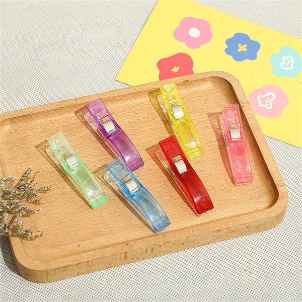 300pcs Sewing Wonder Clips 56mm | Fabric Quilting Crochet Knitting Craft Clips