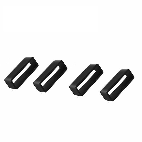 Silicone Watch Strap Loops Replacement Rubber Band Keeper Rings