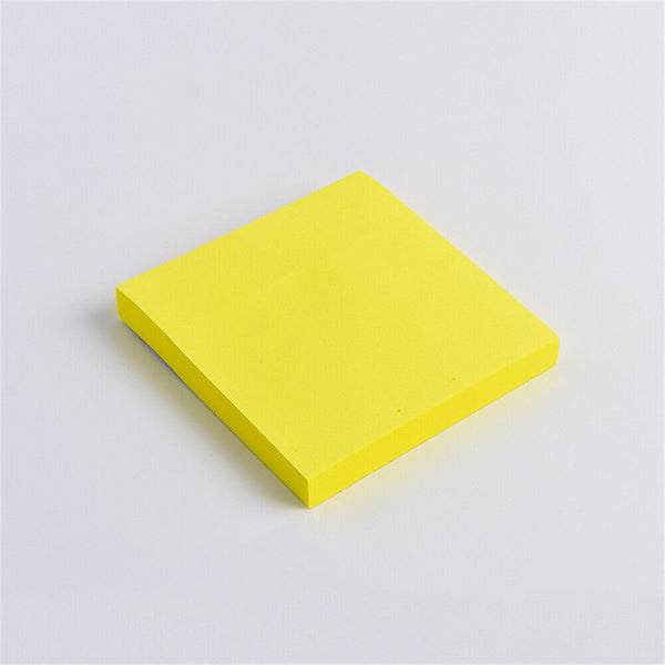 3PCS 100 Sheets of Each Post-It Notes 76mm Sticky Pop Up Office Tabs Square Pad