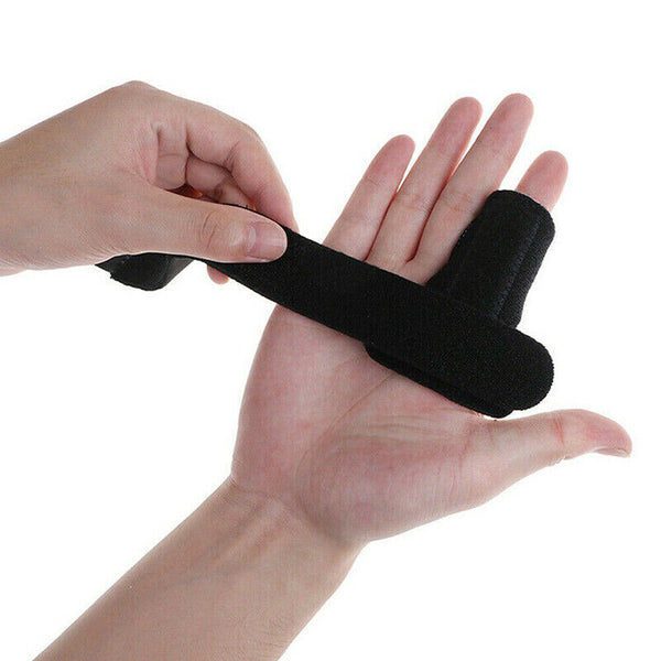 Adjustable Finger Splint Brace Trigger Finger Support Fracture Fix Pain ReliefAU