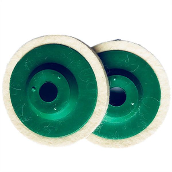 4pcs 5inch Wool Buffing Grinder Wheel Felt Polishing Disc Pad Set Tool 125mm AU