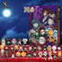 Christmas Advent Calendar 24 Days Blind Box 2D Demon Slayer Anime Cartoon Figure