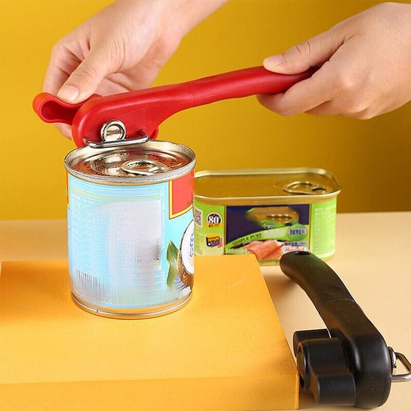 Tin Smooth Edge Professional Can Opener Manual Stainless Steel Safe Cut Lid Side