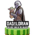 Dadalorian Father's Day Cake Topper Best Dad Birthday Party Decoration