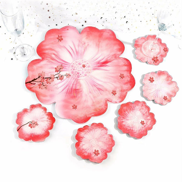 Silicone Flower Coaster Pad Coaster Resin Casting Mold Epoxy Mould Silicone