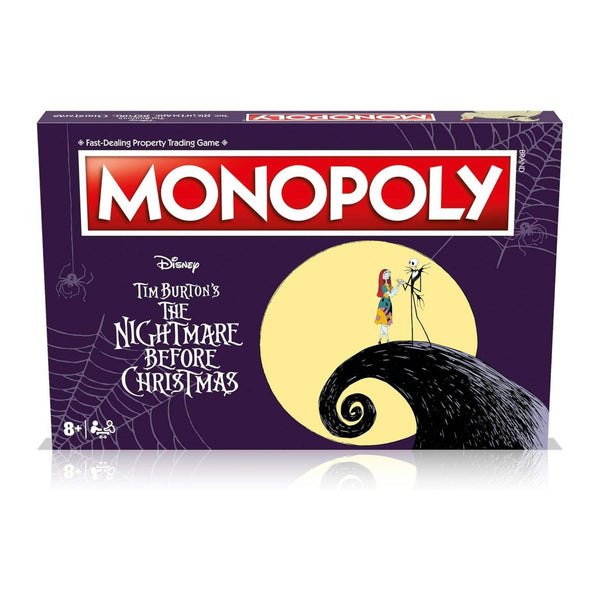 Monopoly Hasbro Disney The Nightmare Before Christmas Board Game 8+