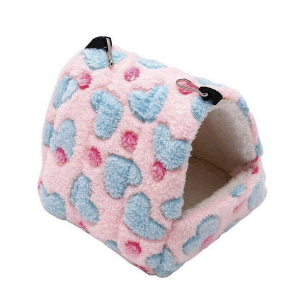 Small Pet Hammock Nest – Warm Cozy Bed House for Small Animals