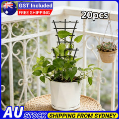 20pc Garden Plant Climbing Trellis Vegetables Flowers Support For Plant Ties Pot