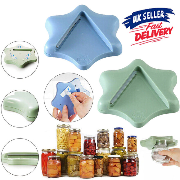 Jar Opener Multi-function Cap Opener Under Cabinet Professional Lid Quick