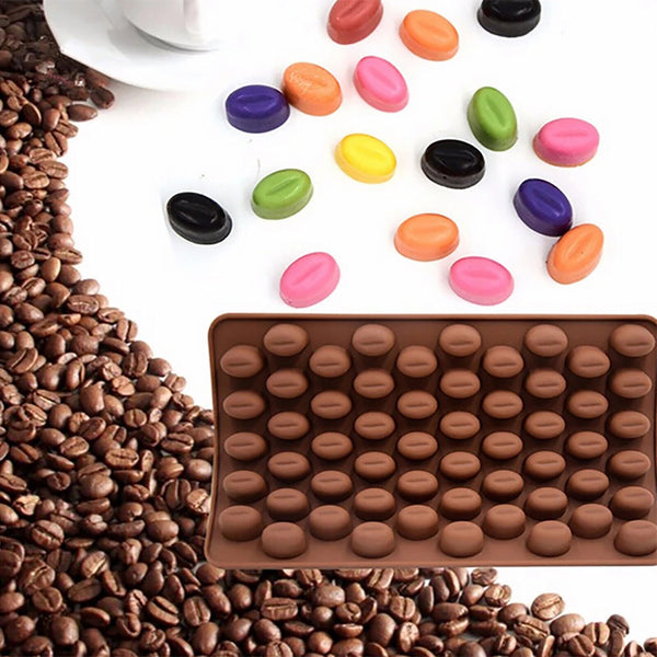 Silicone Chocolate Mould Cake Ice Tray Jelly Candy Cookie Baking Multi Moulds