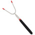 10 Pack Extendable Marshmallow Roasting Sticks – Telescopic BBQ Forks for Campfire, Grill and Barbecue