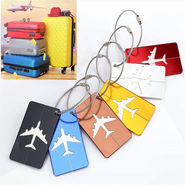 Luggage Tag Travel ID Tag Address Label Tag for Backpack Handbag Colourful