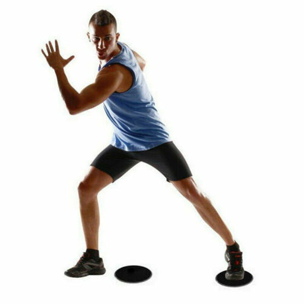 4PCS Gliding Sliding Discs Core Sliders Yoga Fitness Home Gym Exercise Stretch
