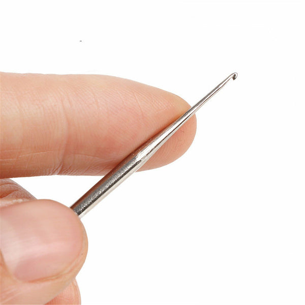 Dreadlocks Crochet Hook Bamboo Needle Dread Braiding Hair Extension Making Tool