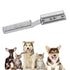2 Sided Razor Clipper Comb Pet Hair Trimmer Grooming Cutter Dogs  Cats Puppy AU