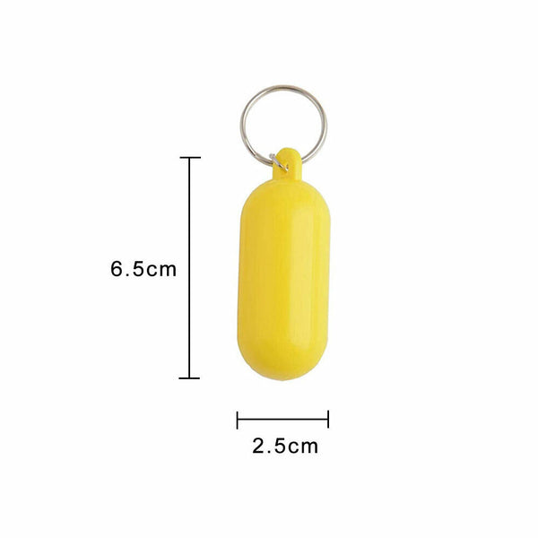 2Pcs Fender Floating Marine Sailing Boat Key Ring Buoyant Keyring Float Keychain