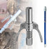 2X Grease Tool Coupler Heavy-Duty Quick Lock Double Handle Leak-Free Grease Gun