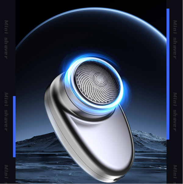 Mini Shave Electric Shaver Portable LCD Rechargeable Pocket Razor For Men