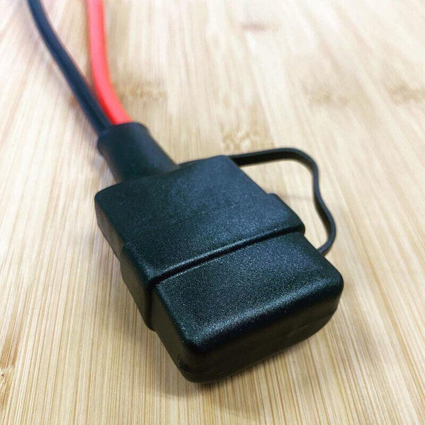 4PCS Waterproof 50A Anderson Plug Dust Cable Sheath Cover Black With Cap New AU