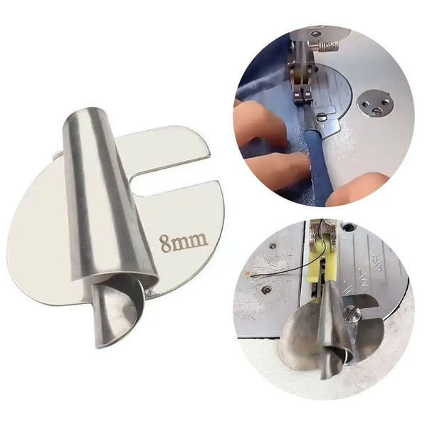 8Pcs Sewing Rolled Hemmer Foot, 3mm-10mm 8 Sizes Wide Rolled Hem Pressure Foot