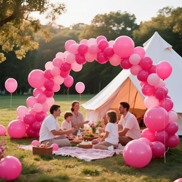 174X Balloon Arch Set Wedding Birthday Party Garland Rose Red Balloons Decor AU