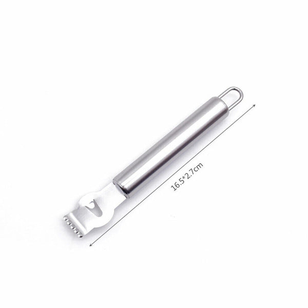 Lemon Zester Citrus Knife Tool Stainless Steel Garnish with Channel Grater Lime