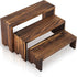 3 Tier Wooden Display Riser Cupcake Perfume Organizer Stand