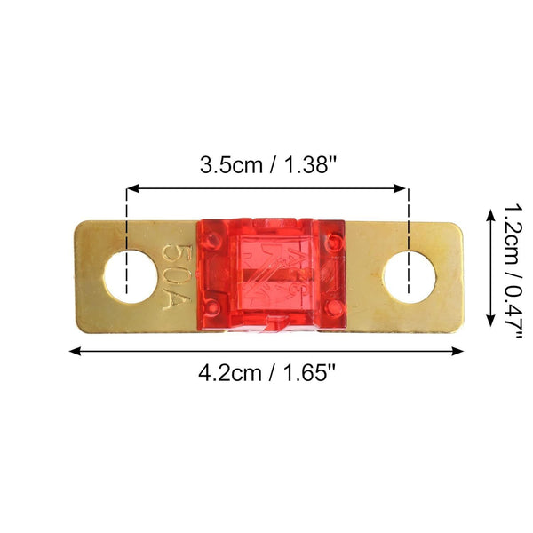 5PCS 50 AMP Midi Fuses for Dual Battery ANS Fuse Holder Solar Caravan Kit
