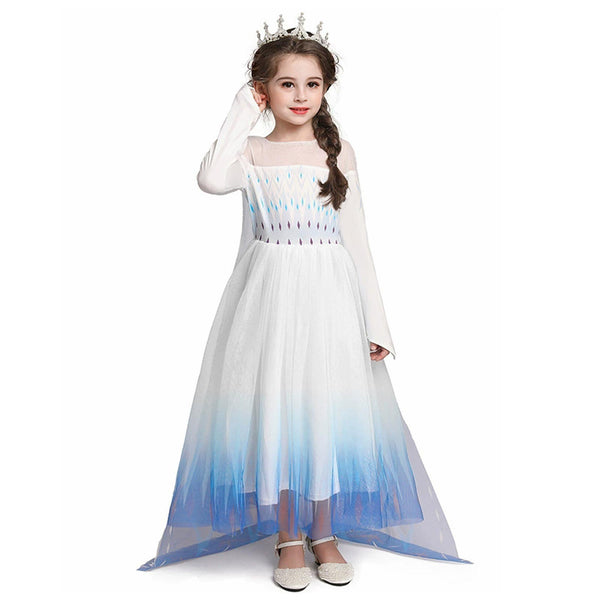 Kids Girls Princess Elsa Dress Birthday Party Costume Book Week Christmas Fancy