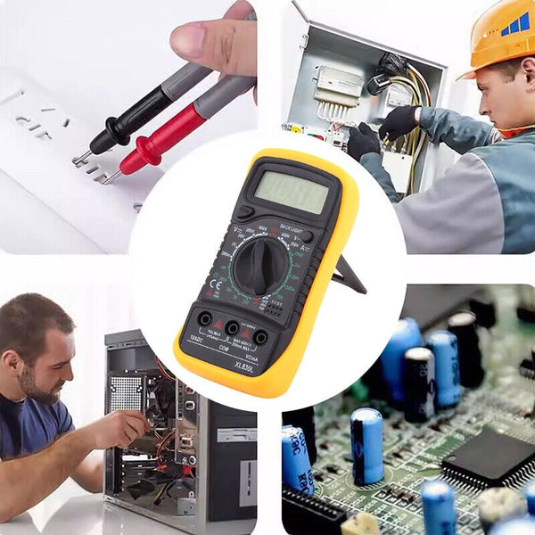 Digital Multimeter Portable Electrician Tester Multifunction Voltage Meter Tool