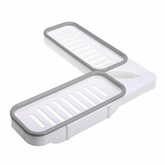 10pcs Bathroom Shower Caddy Organizer | Punch-Free Wall Mounted Storage Rack