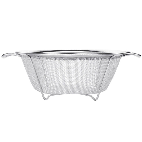 Stainless Steel Fine Mesh Strainer Colander Food Rice Vegetable Fruits Sieve AU