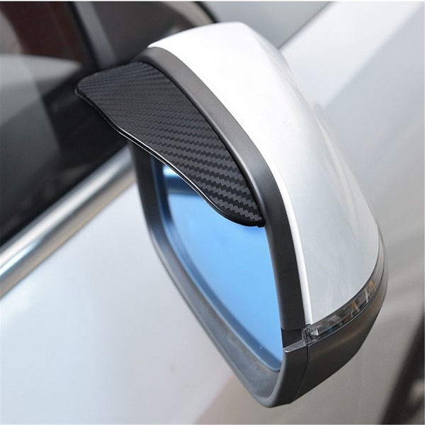 2X Car Rearview Mirror Rain Eyebrow Protector Rain Shield Sun Visor AccessorieAU
