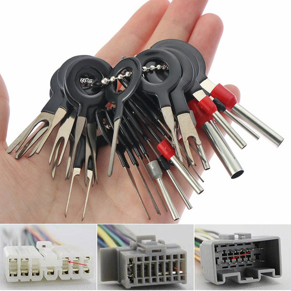 18-76pcs Extractor Terminal Removal Wire Tool Pin Car Automotive Plug Connector