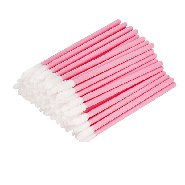 100/500/1000 Pcs Lip Gloss Brush Disposable Wands Lipstick Applicator Brushes AU