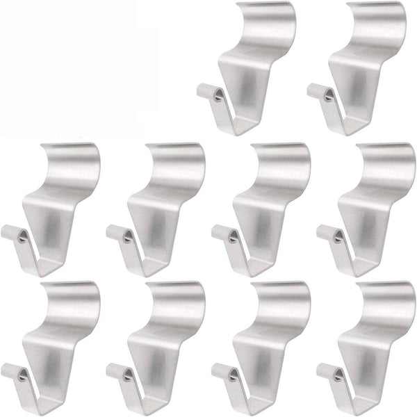 UP 100PCS Heavy Duty Siding Hook Hanger Clips Fastener Hook Hanger Wall Clip Set