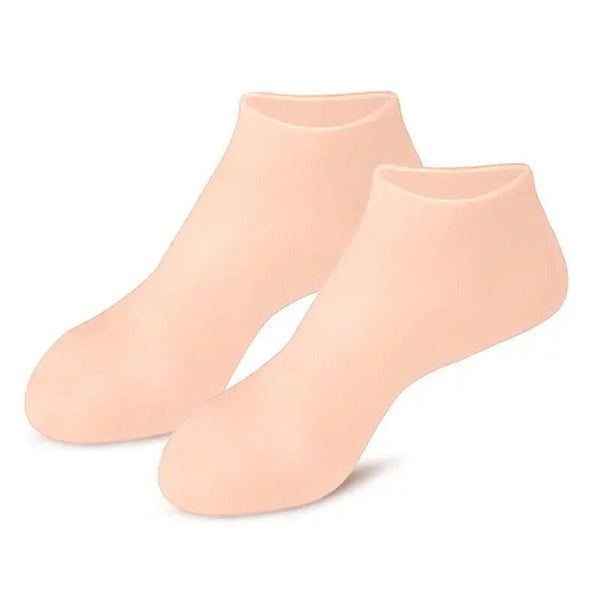 1/2 Pair Foot Care Socks Spa Silicone Moisturizing Gel Anti Cracking Protect AUS