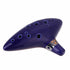 12Hole Ceramic Legend of Zelda Wind Alto C Ocarina Gift Instrument Flute Blue