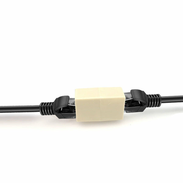 15X RJ45 Coupler Cat5e Cat6 Ethernet Cable Extender Joiner LAN Connector Adapter