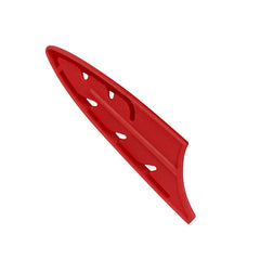 Plastic Knife Sheath Edge Guard Cover Scabbard Slicing Blade Red Protector Chef