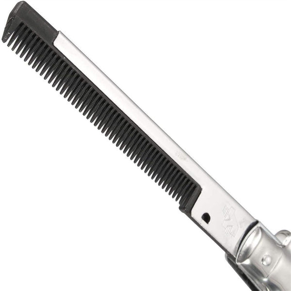 50s Brush Boy Hair Prop Flick Teddy Floding Comb Switch-Blade Pocket Comb